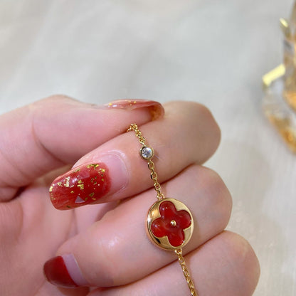 [⭐⭐JeweliWhal]SUN PEDANT CARNELIAN BRACELET