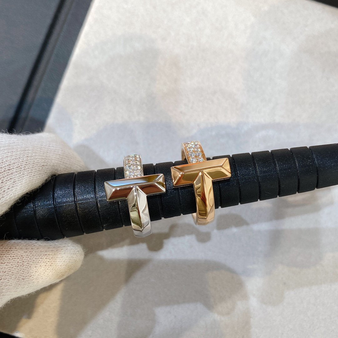 [JeweliWhal]T WIRE MEDIUM DIAMOND RING