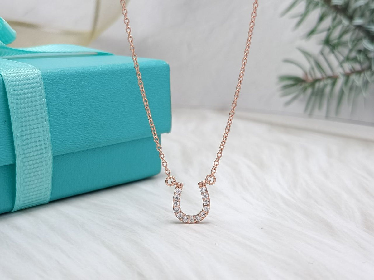 [JeweliWhal]U PEDANT DIAMOND NECKLACE