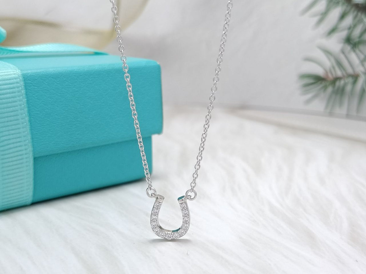 [JeweliWhal]U PEDANT DIAMOND NECKLACE
