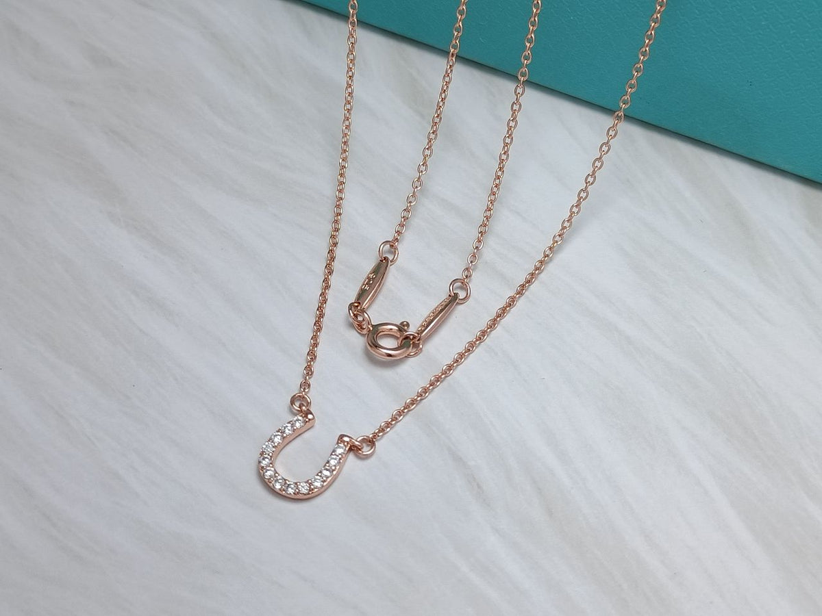 [JeweliWhal]U PEDANT DIAMOND NECKLACE