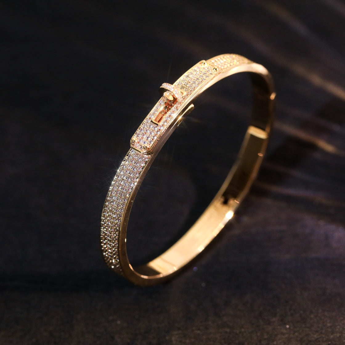 [⭐⭐JeweliWhal]KELLY ARMBAND MIT DIAMANTBESATZ
