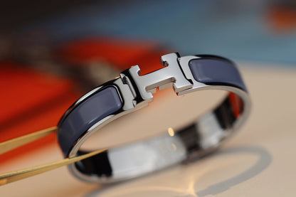 [⭐⭐JeweliWhal]H ARMBAND 12MM BLAUGRAU