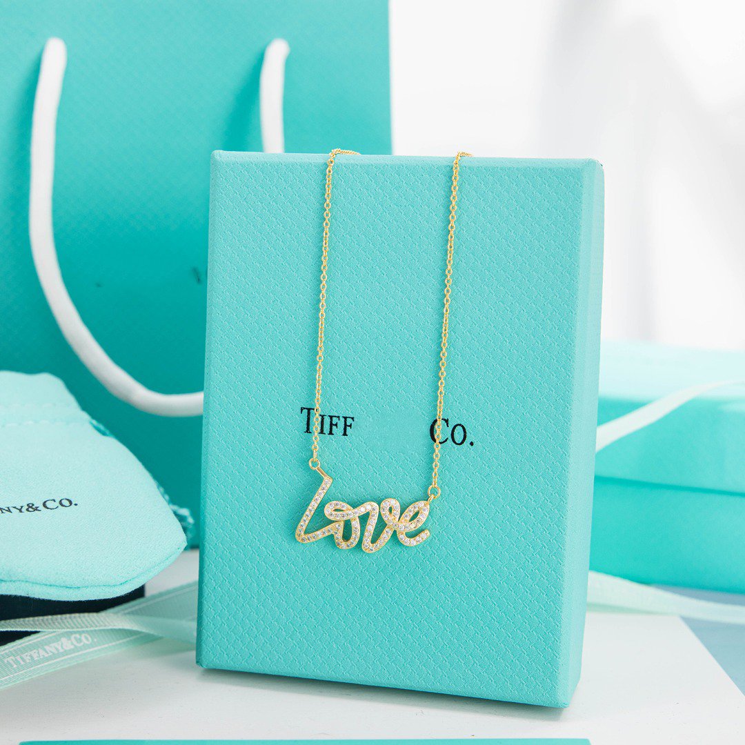 [JeweliWhal]PALOMA S GRAFFITI LOVE NECKLACE DIAMOND