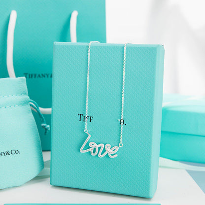 [JeweliWhal]PALOMA S GRAFFITI LOVE NECKLACE DIAMOND