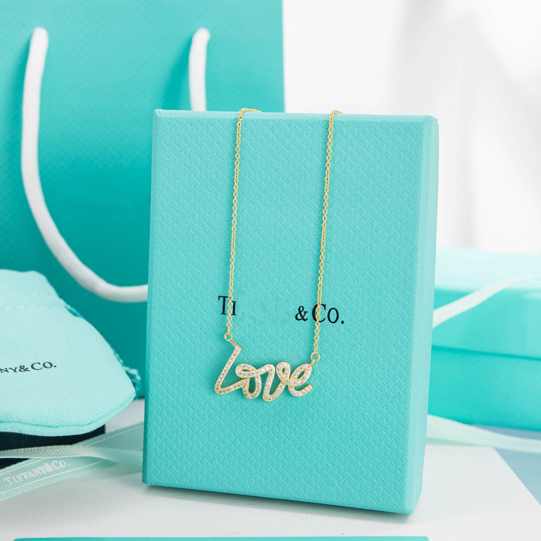 [JeweliWhal]PALOMA S GRAFFITI LOVE NECKLACE DIAMOND