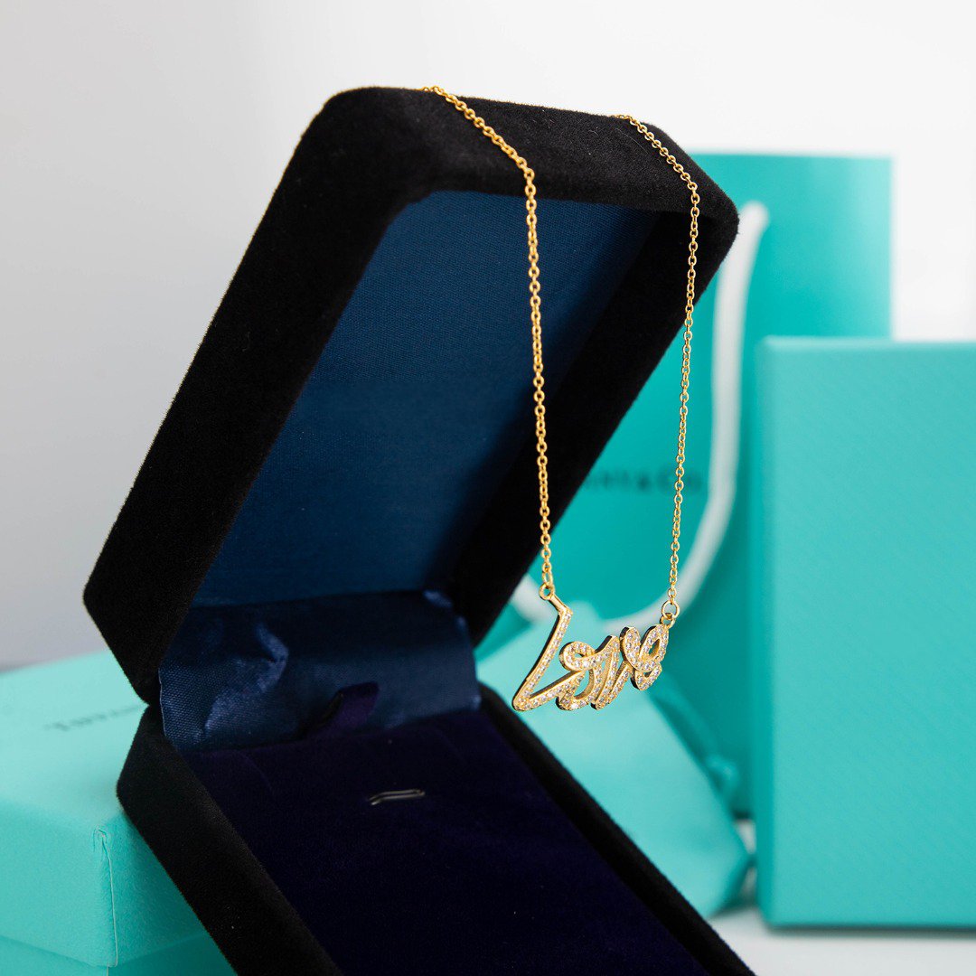 [JeweliWhal]PALOMA S GRAFFITI LOVE NECKLACE DIAMOND