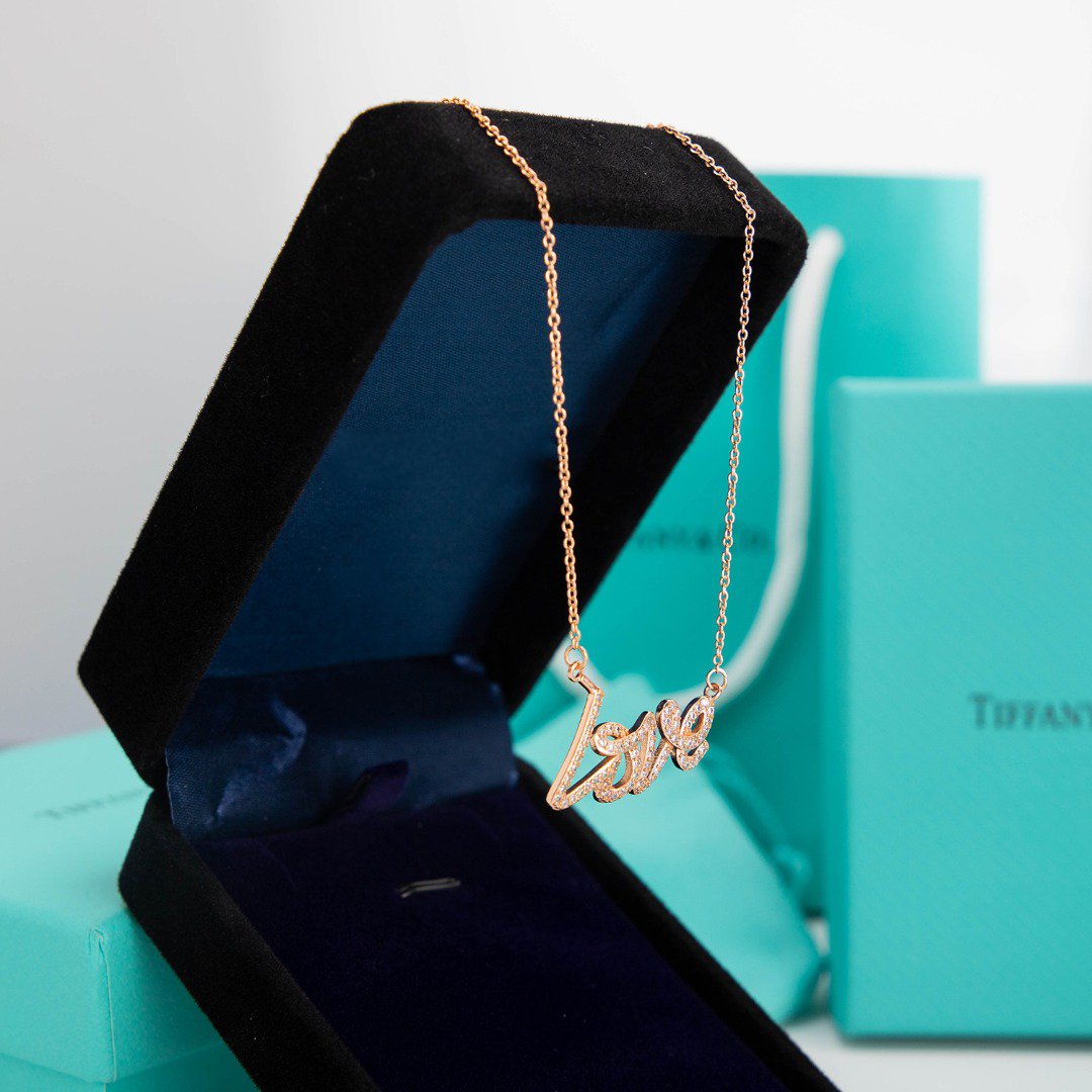 [JeweliWhal]PALOMA S GRAFFITI LOVE NECKLACE DIAMOND