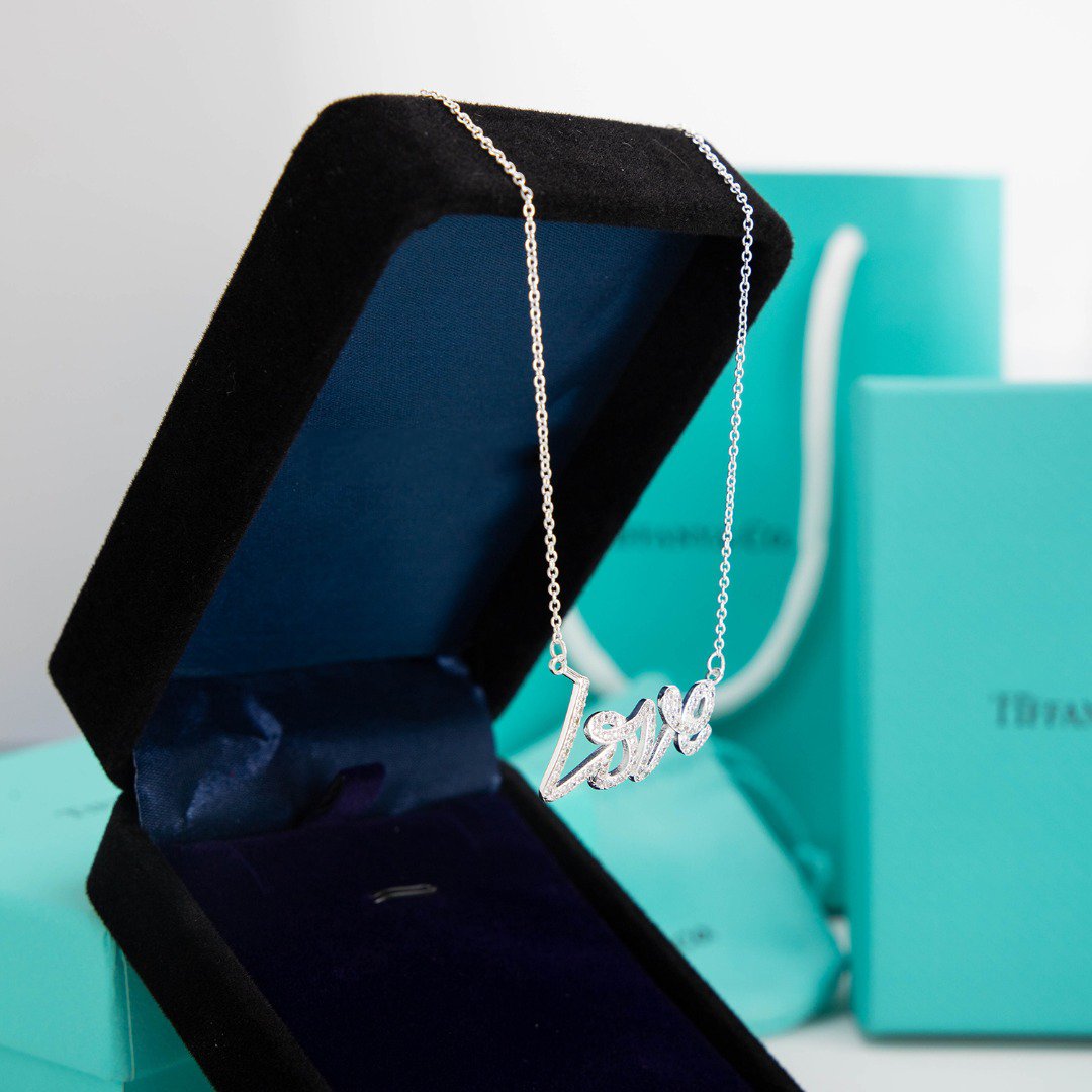 [JeweliWhal]PALOMA S GRAFFITI LOVE NECKLACE DIAMOND