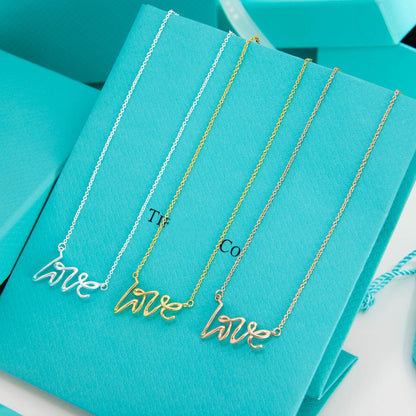 [JeweliWhal]PALOMA S GRAFFITI LOVE NECKLACE
