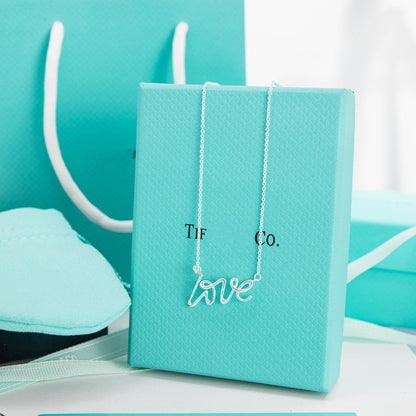 [JeweliWhal]PALOMA S GRAFFITI LOVE NECKLACE