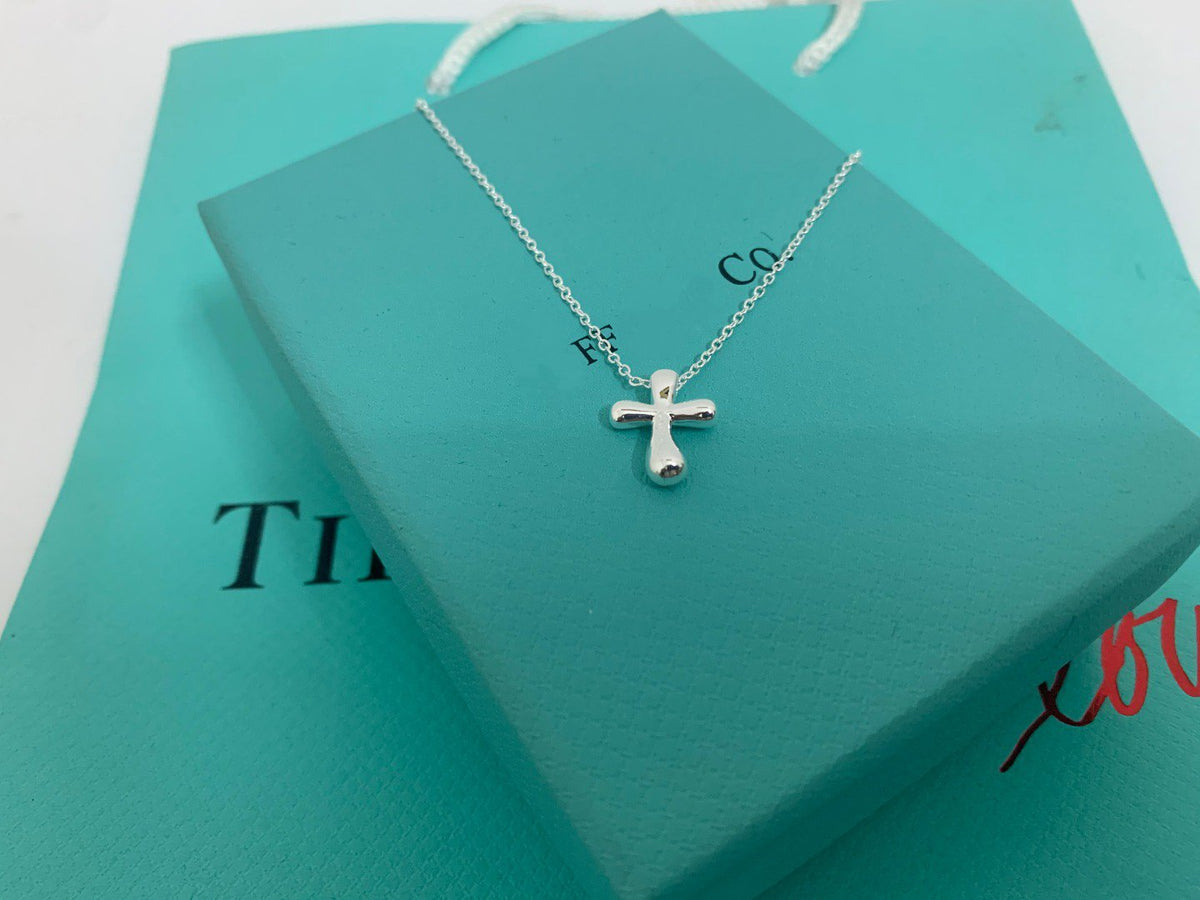[JeweliWhal]CROSS PENDANT MINI BARE CROSS NECKLACE