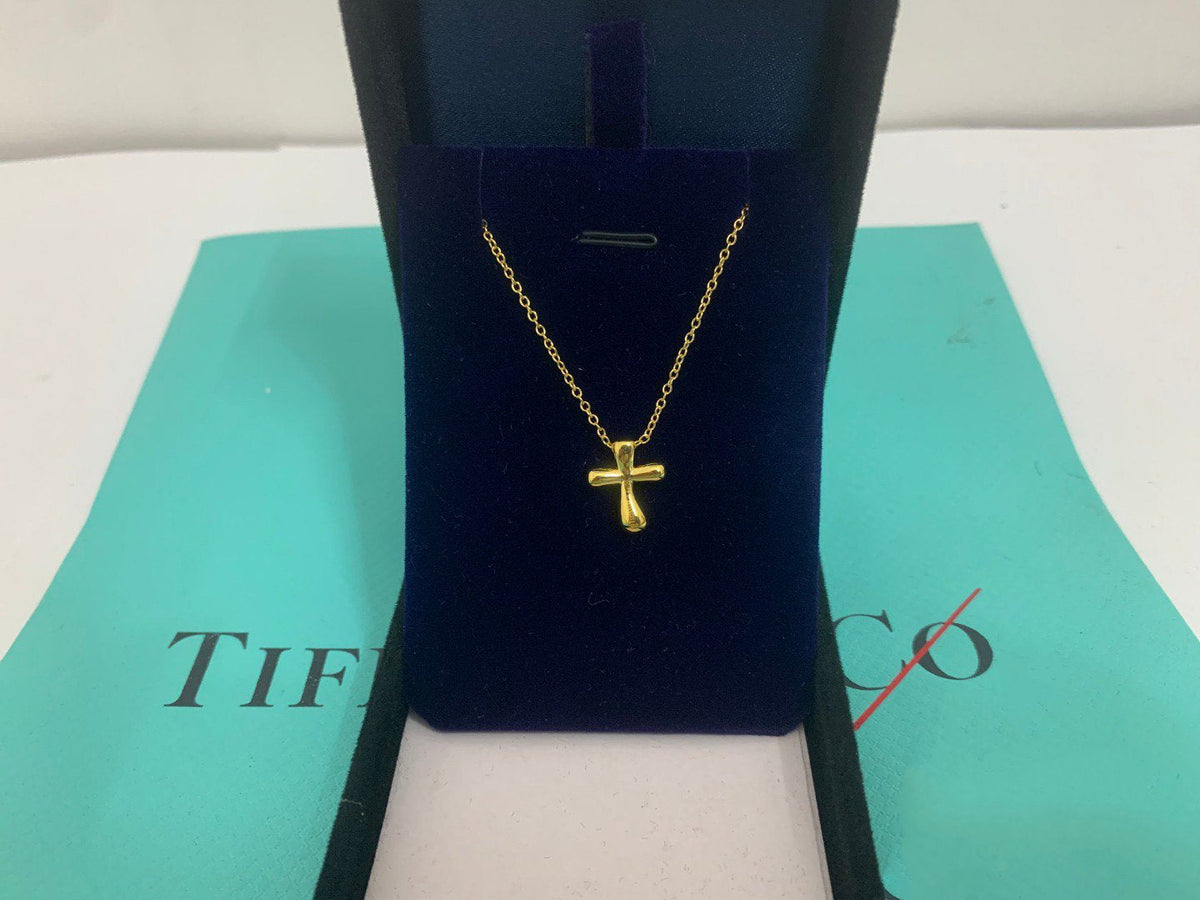 [JeweliWhal]CROSS PENDANT MINI BARE CROSS NECKLACE
