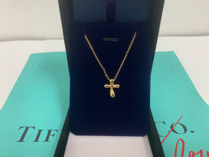 [JeweliWhal]CROSS PENDANT MINI BARE CROSS NECKLACE