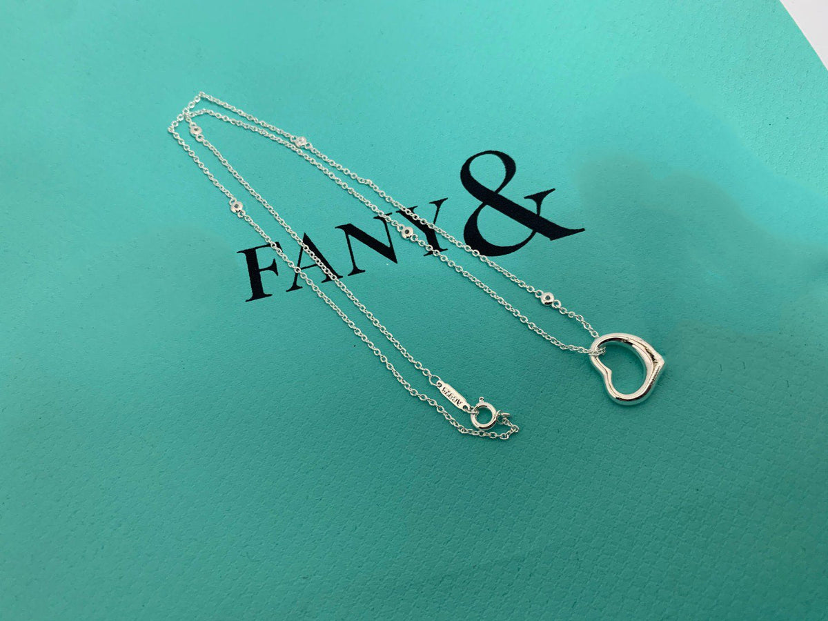[JeweliWhal]HEART NECKLACE PENDANT STERLING