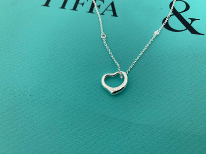[JeweliWhal]HEART NECKLACE PENDANT STERLING