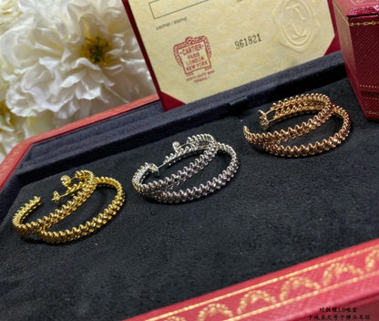 [⭐⭐JeweliWhal]CLASH LARGE HOOP EARRINGS