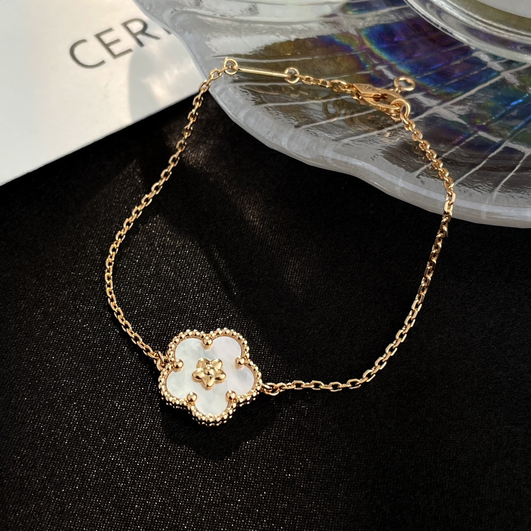 [⭐⭐JeweliWhal]LUCKY SPRING ROSE GOLD MOP BRACELET