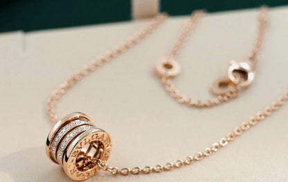 [⭐⭐JeweliWhal]ZERO 1 ROSÉGOLD-DIAMANT-HALSKETTE