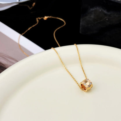 [⭐⭐JeweliWhal]BEE MINI ANHÄNGER DIAMANTHALSKETTE