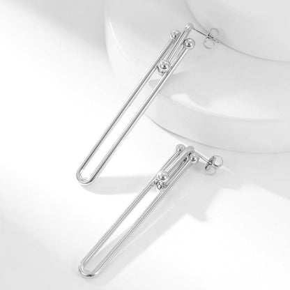 [JeweliWhal]HARDWEAR LONG DROP EARRINGS