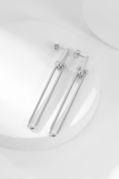 [JeweliWhal]HARDWEAR LONG DROP EARRINGS