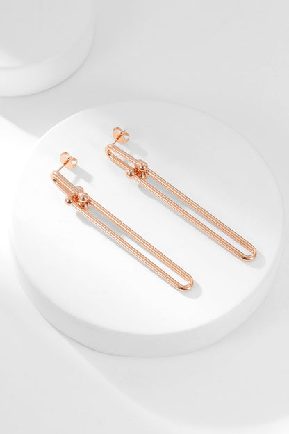 [JeweliWhal]HARDWEAR LONG DROP EARRINGS