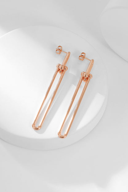 [JeweliWhal]HARDWEAR LONG DROP EARRINGS