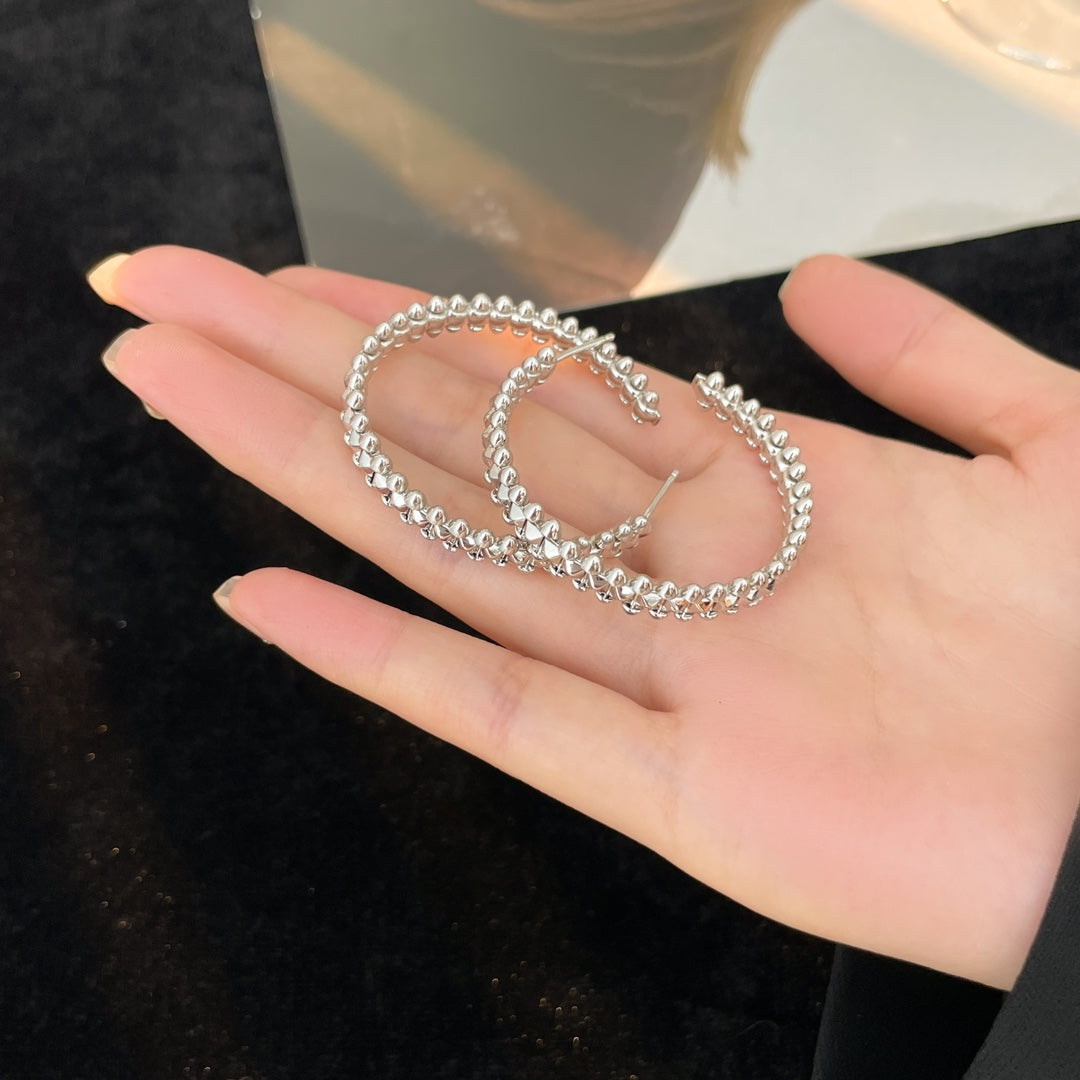 [⭐⭐JeweliWhal]CLASH HOOP EARRINGS