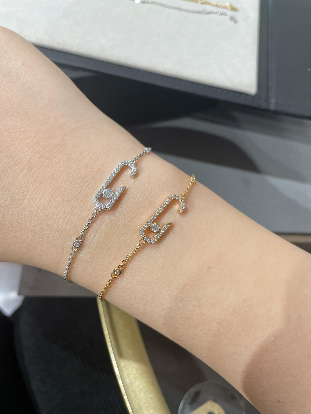 [⭐⭐JeweliWhal]BABY MOVE DIAMOND BRACELET