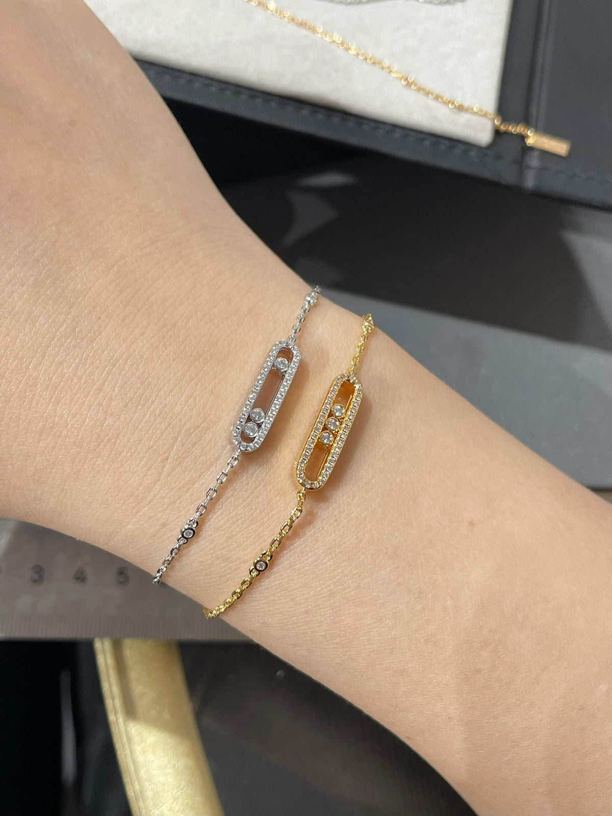 [⭐⭐JeweliWhal]BABY MOVE DIAMOND BRACELET