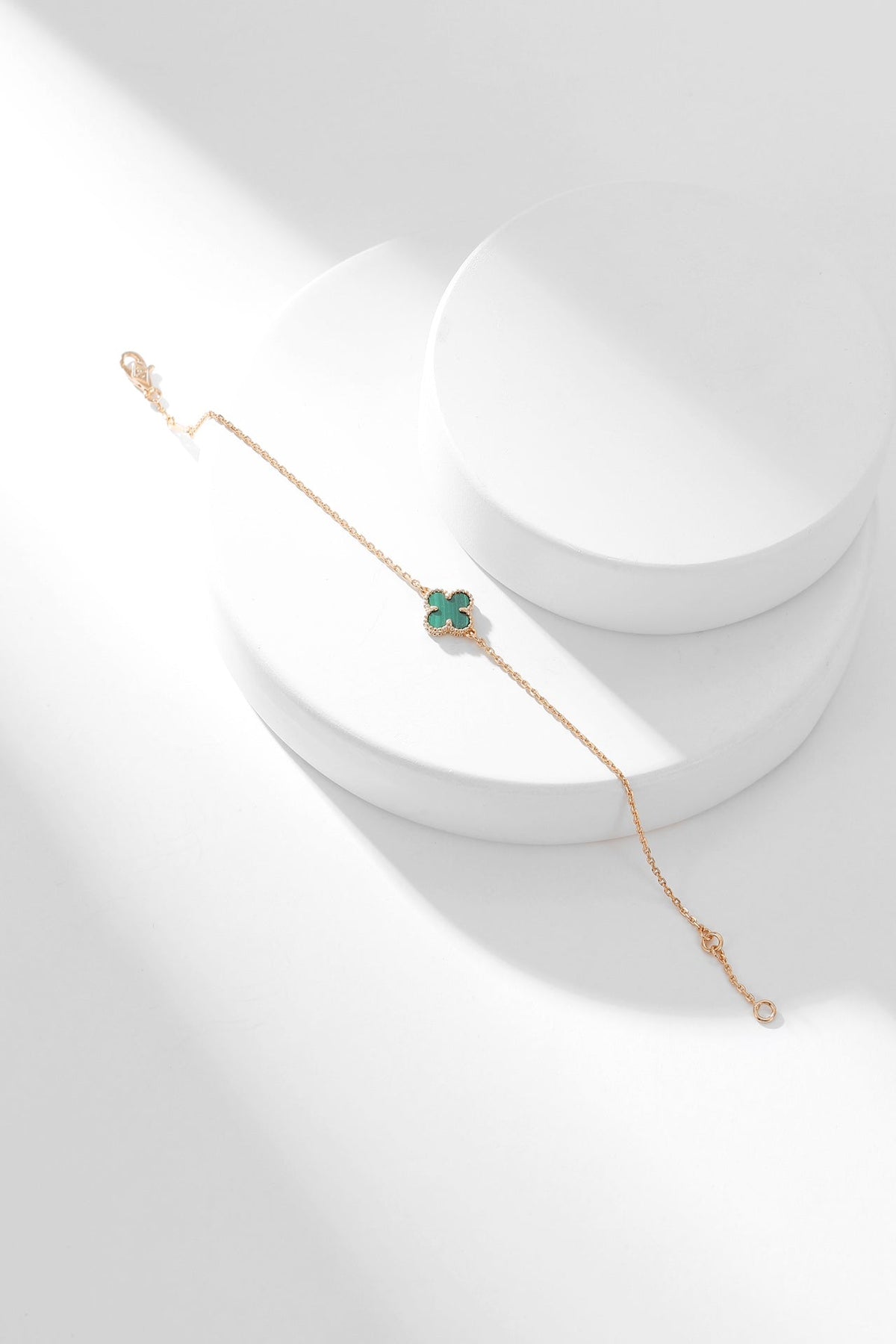 [⭐⭐JeweliWhal]CLOVER BRACELET MALACHITE 1 MOTIF