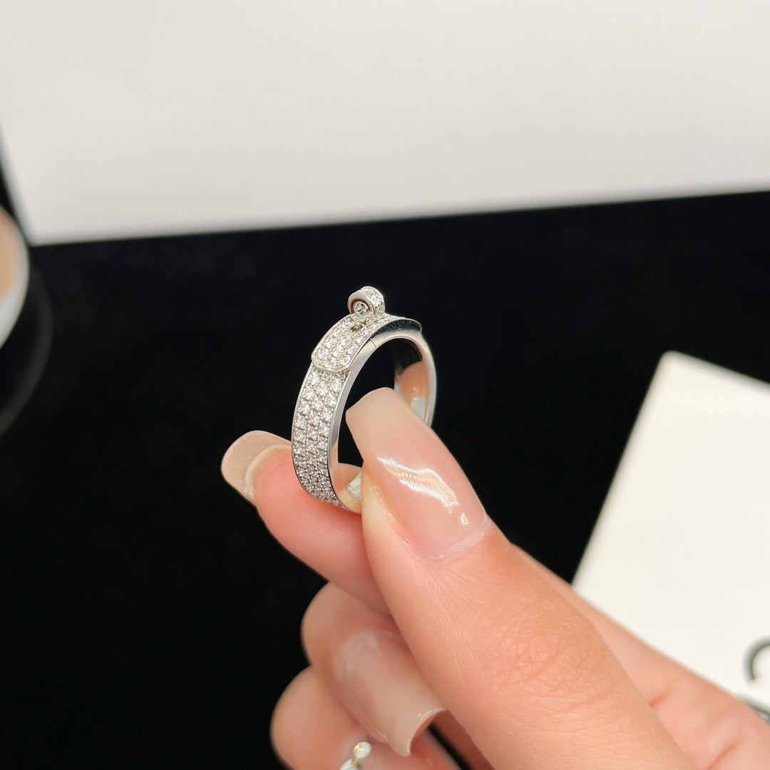 [⭐⭐JeweliWhal]KELLY SILBER DIAMANT RING
