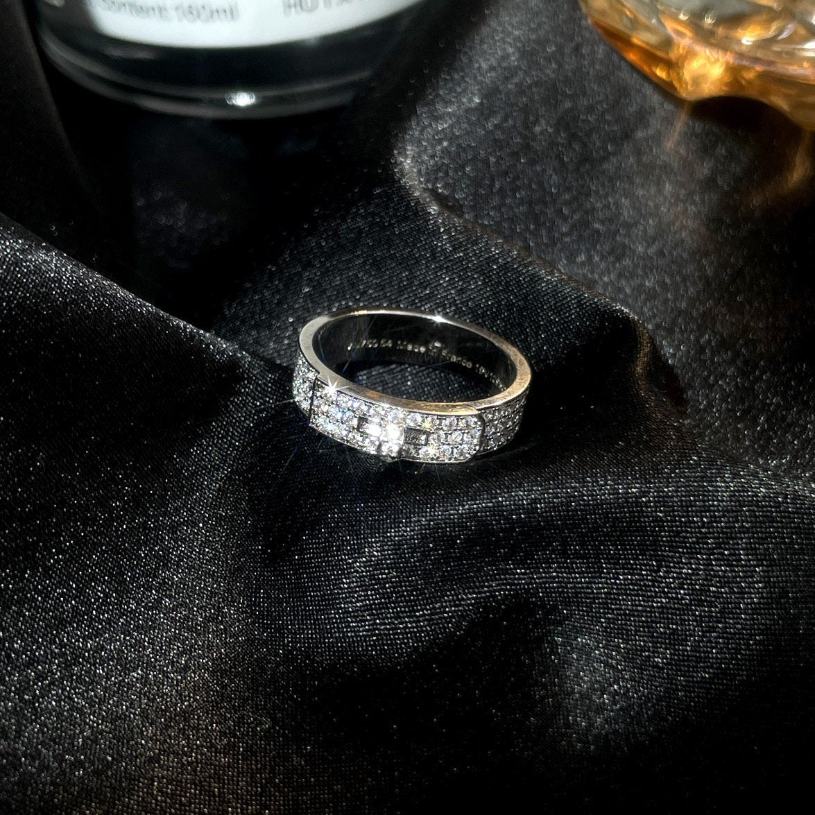 [⭐⭐JeweliWhal]KELLY SILBER DIAMANT RING