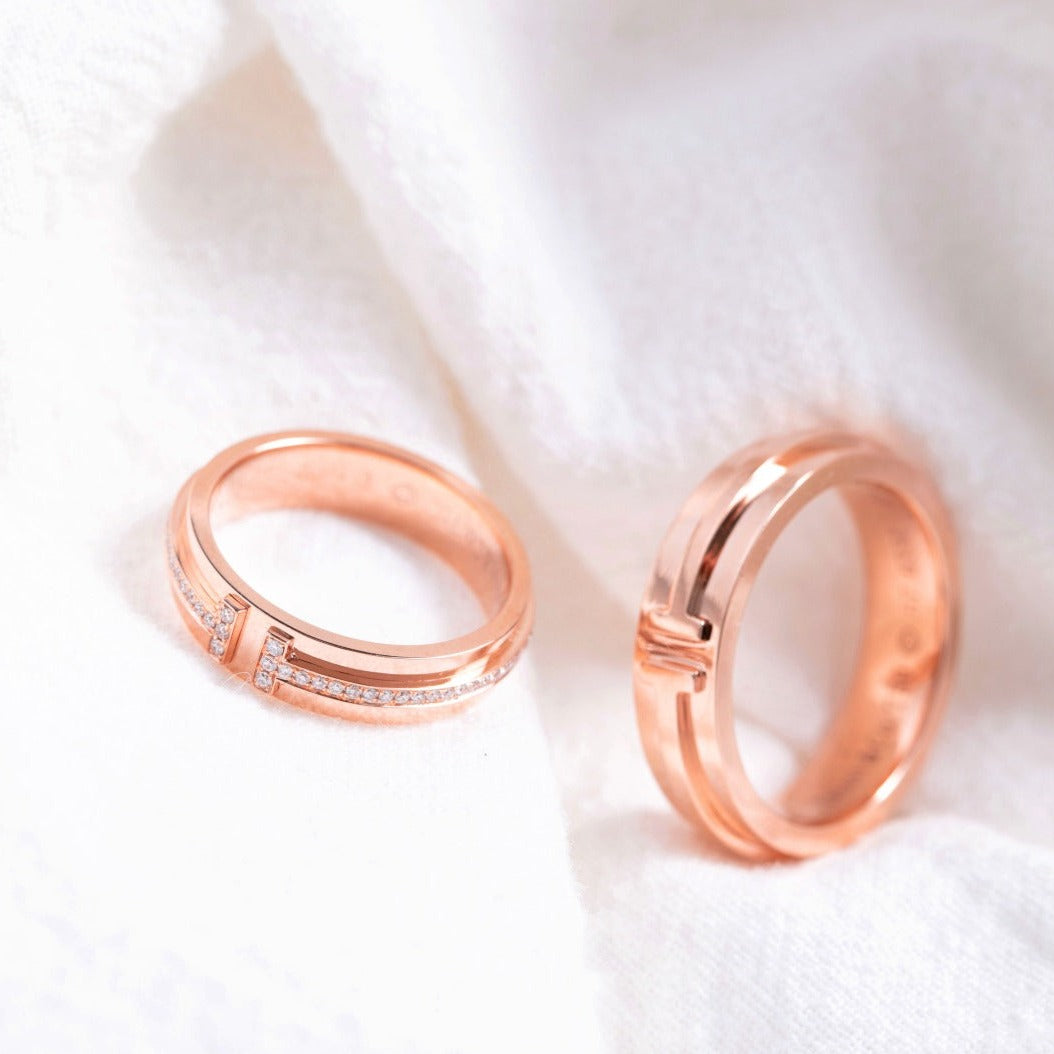 [JeweliWhal]T PINK GOLD RING