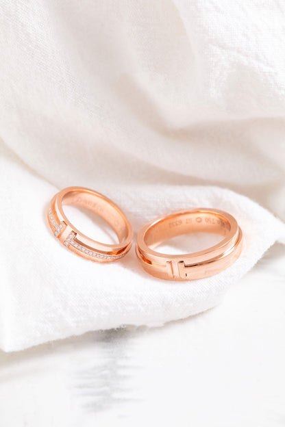 [JeweliWhal]T PINK GOLD RING