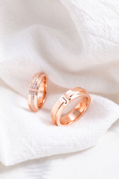 [JeweliWhal]T PINK GOLD RING