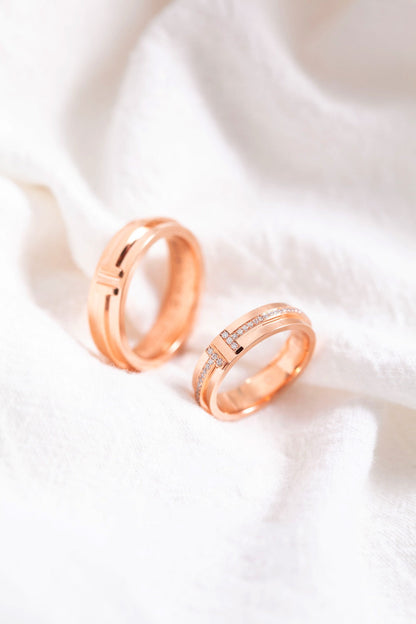 [JeweliWhal]T PINK GOLD RING