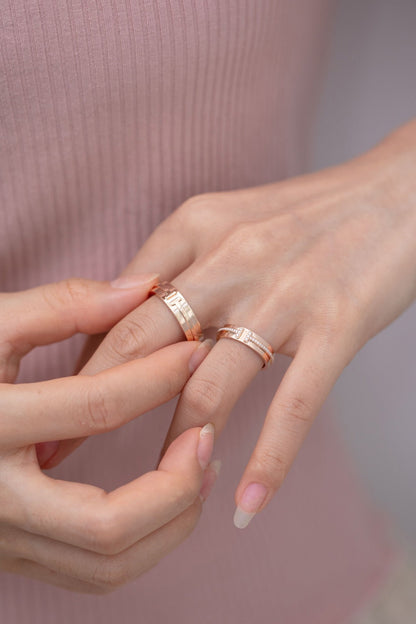 [JeweliWhal]T PINK GOLD RING