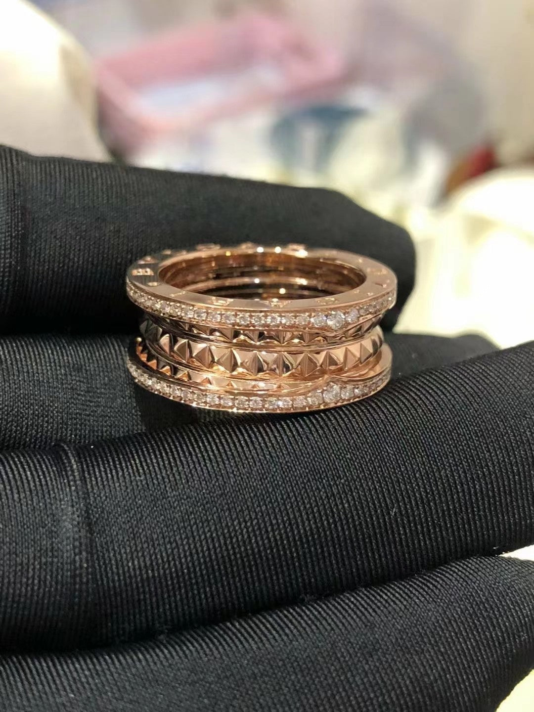 [⭐⭐JeweliWhal]ZERO 1 ROCK DIAMOND PINK GOLD