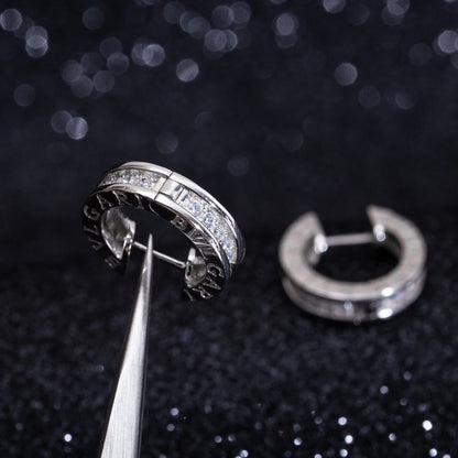 [⭐⭐JeweliWhal]ZERO 1 MINI SILVER DIAMOND EARRINGS