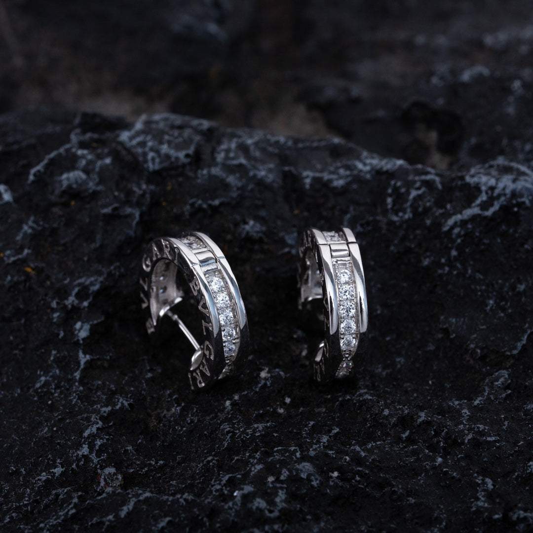 [⭐⭐JeweliWhal]ZERO 1 MINI SILVER DIAMOND EARRINGS