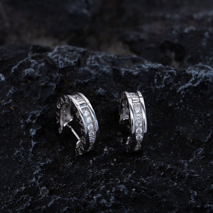 [⭐⭐JeweliWhal]ZERO 1 MINI SILVER DIAMOND EARRINGS
