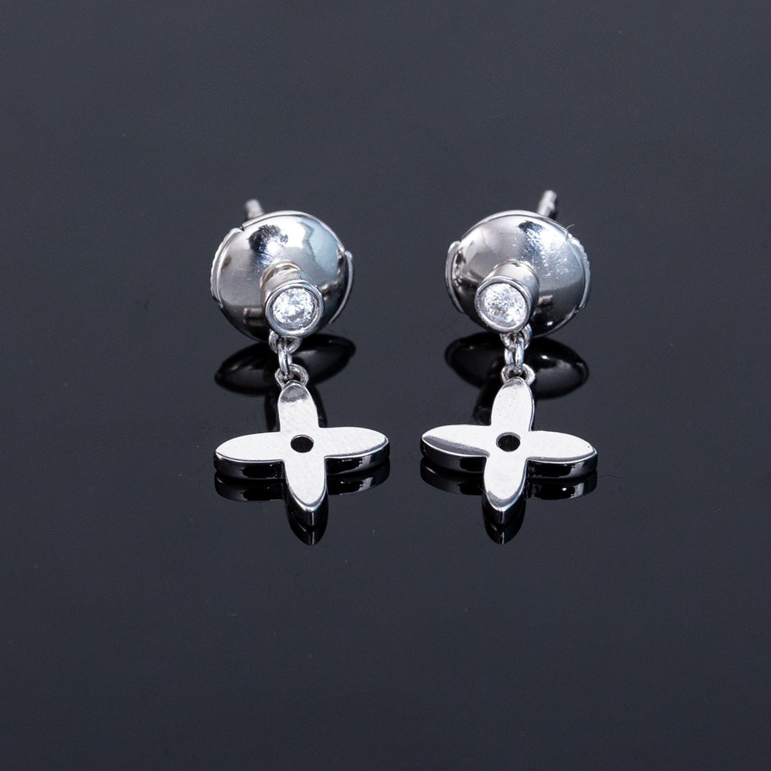 [⭐⭐JeweliWhal]VIDYLLE SILVER DIAMOND MINI DROP EARRINGS