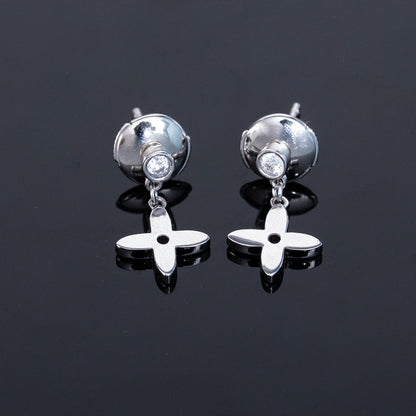 [⭐⭐JeweliWhal]VIDYLLE SILVER DIAMOND MINI DROP EARRINGS