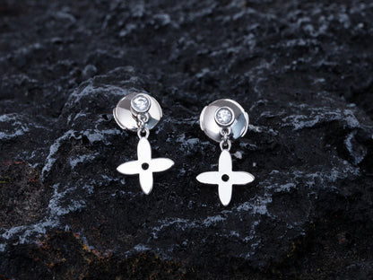 [⭐⭐JeweliWhal]VIDYLLE SILVER DIAMOND MINI DROP EARRINGS
