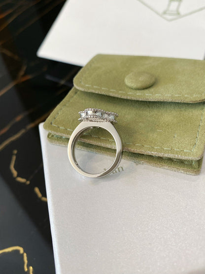 [⭐⭐JeweliWhal]CLOVER SILVER RING