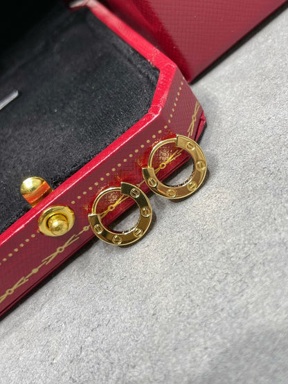 [⭐⭐JeweliWhal]LOVE MINI EARRINGS