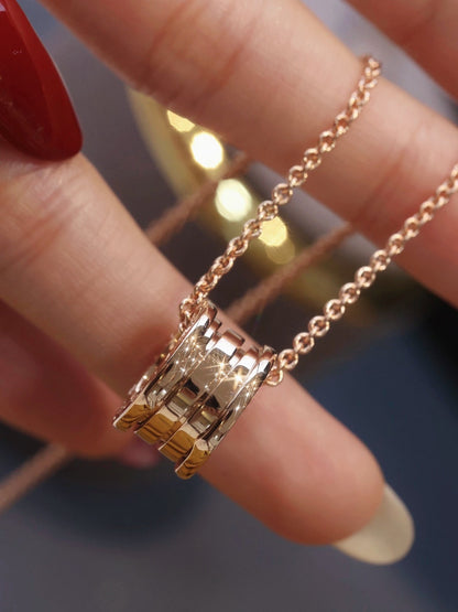 [⭐⭐JeweliWhal]ZERO 1 PINK GOLD NECKLACE