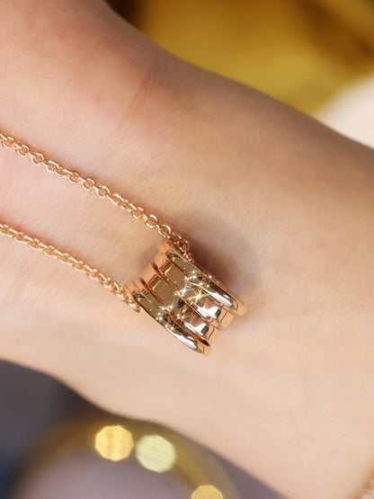 [⭐⭐JeweliWhal]ZERO 1 PINK GOLD NECKLACE